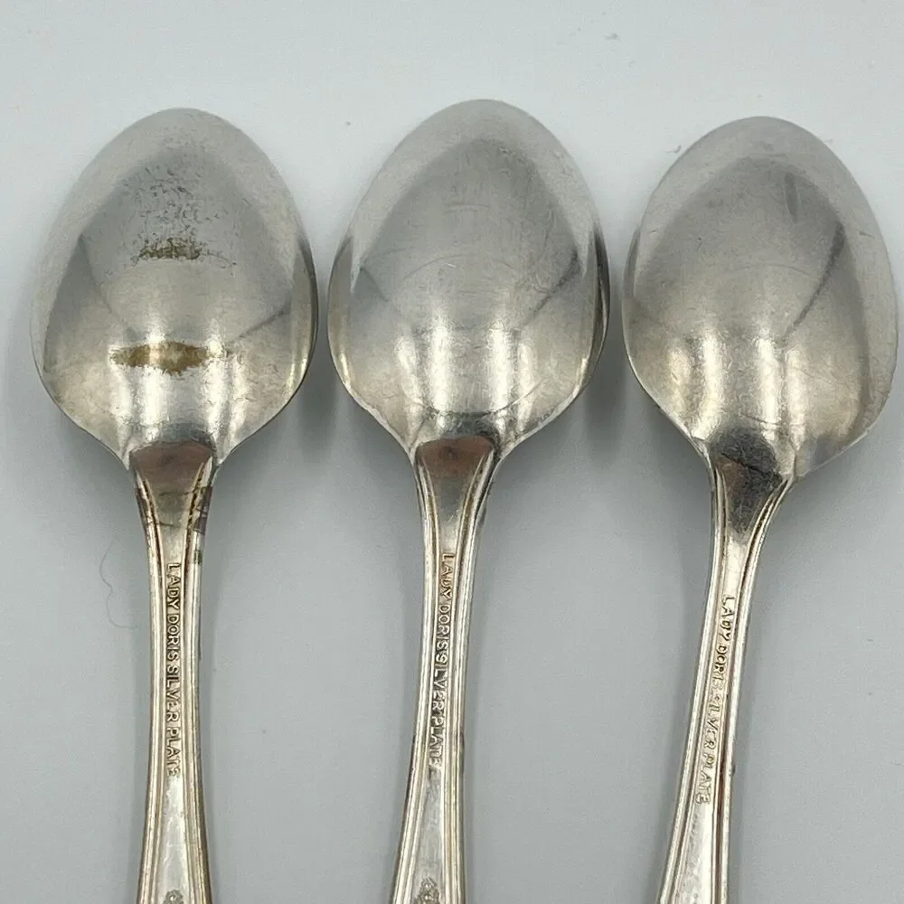 1929 LADY DORIS Silver Plate PRINCESS 6